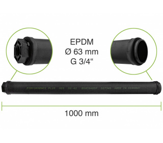 Rohrbelüfter mit EPDM-Membrane - Verbindung